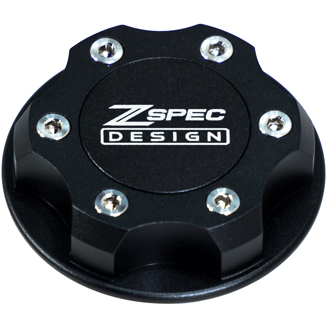 ZSPEC Billet Oil Filler Cap for Nissan/Infiniti/Datsun, Black Cap w/ Titanium Accent - ZSD-386244-ZSD-386251-ZSD-386268-ZSD-386275-ZSD-386282-  DRIVEN - 8