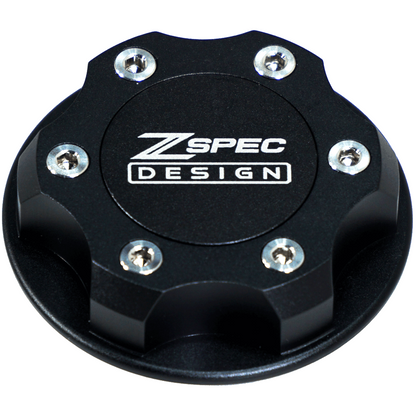ZSPEC Billet Oil Filler Cap for Nissan/Infiniti/Datsun, Black Cap w/ Titanium Accent - ZSD-386244-ZSD-386251-ZSD-386268-ZSD-386275-ZSD-386282-  DRIVEN - 8