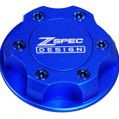 ZSPEC Billet Oil Filler Cap for Nissan/Infiniti/Datsun, Blue Cap w/ Titanium Accents - ZSD-386893-ZSD-386909-ZSD-386916-ZSD-386923-ZSD-386930-  DRIVEN - 7