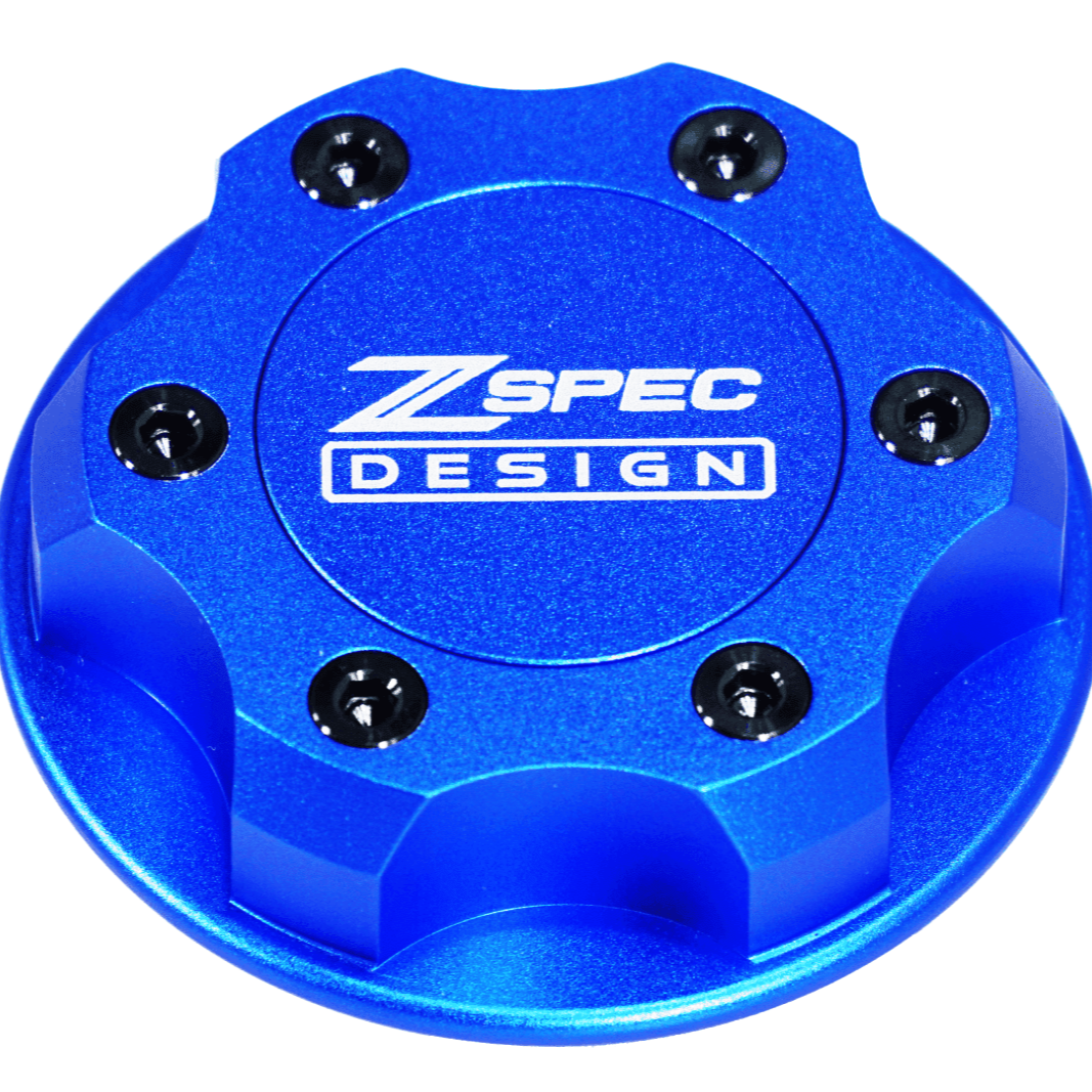 ZSPEC Billet Oil Filler Cap for Nissan/Infiniti/Datsun, Blue Cap w/ Titanium Accents - ZSD-386893-ZSD-386909-ZSD-386916-ZSD-386923-ZSD-386930-  DRIVEN - 11