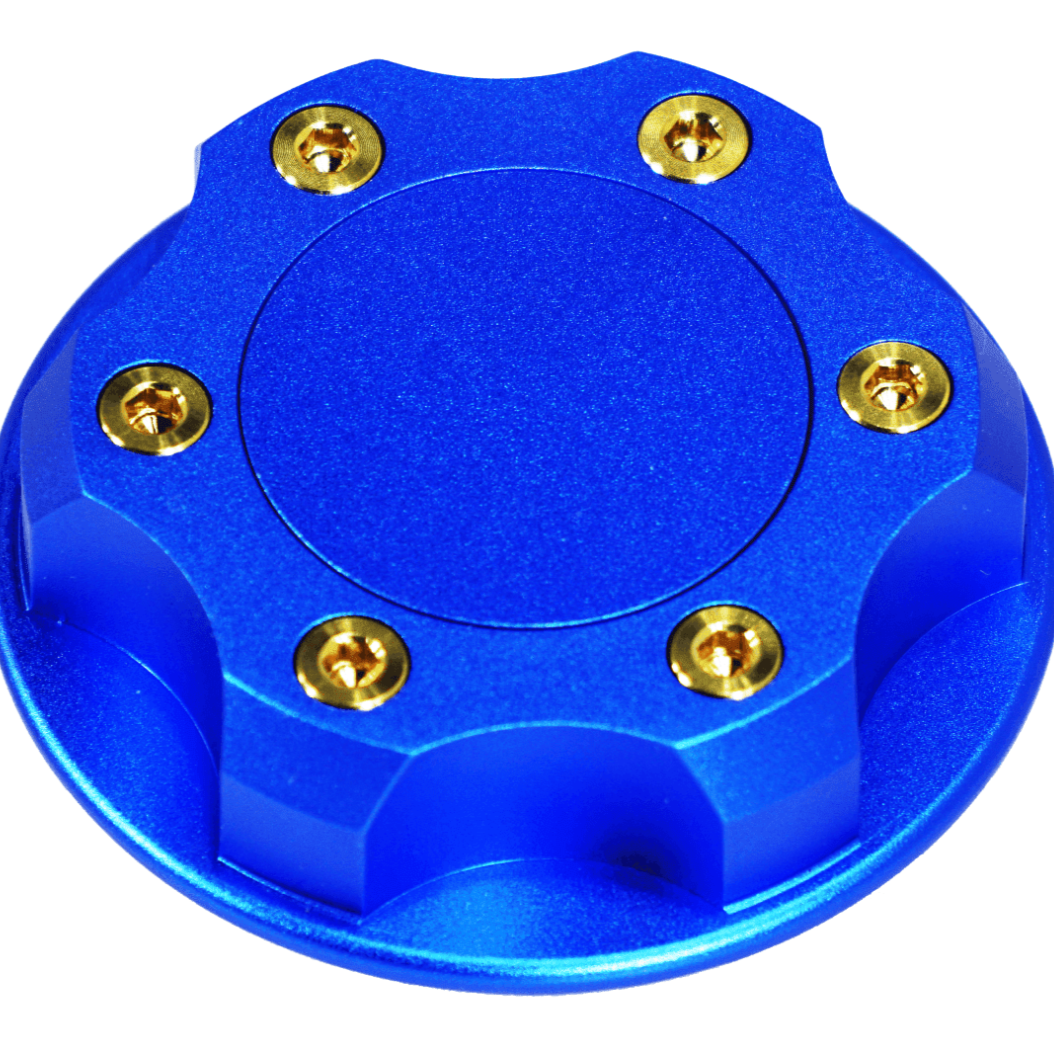 ZSPEC Billet Oil Filler Cap for Nissan/Infiniti/Datsun, Blue Cap w/ Titanium Accents - ZSD-386893-ZSD-386909-ZSD-386916-ZSD-386923-ZSD-386930-  DRIVEN - 12