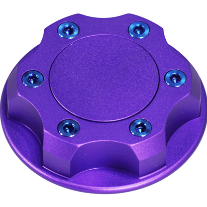 ZSPEC Billet Oil Filler Cap for Nissan/Infiniti/Datsun, Purple Cap w/ Titanium Accents - ZSD-386961-ZSD-386978-ZSD-386985-ZSD-386992-ZSD-387005-  DRIVEN - 12