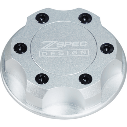 ZSPEC Billet Oil Filler Cap for Nissan/Infiniti/Datsun, Silver Cap w/ Titanium Accents - ZSD-386367-ZSD-386374-ZSD-386381-ZSD-386398-ZSD-386404-  DRIVEN - 9