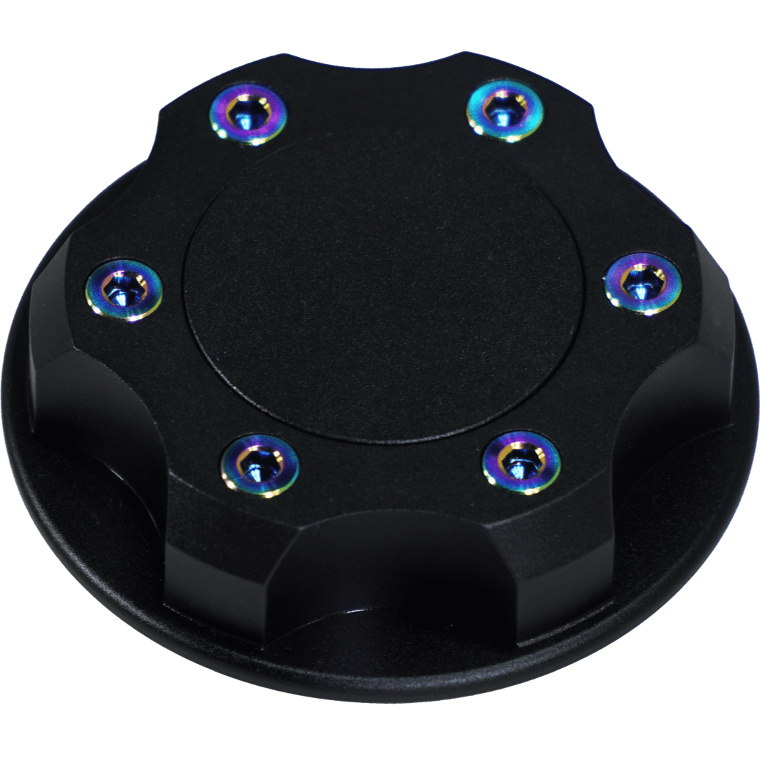 ZSPEC Billet Oil Filler Cap for Nissan/Infiniti/Datsun, Black Cap w/ Titanium Accent - ZSD-386244-ZSD-386251-ZSD-386268-ZSD-386275-ZSD-386282-  DRIVEN - 7