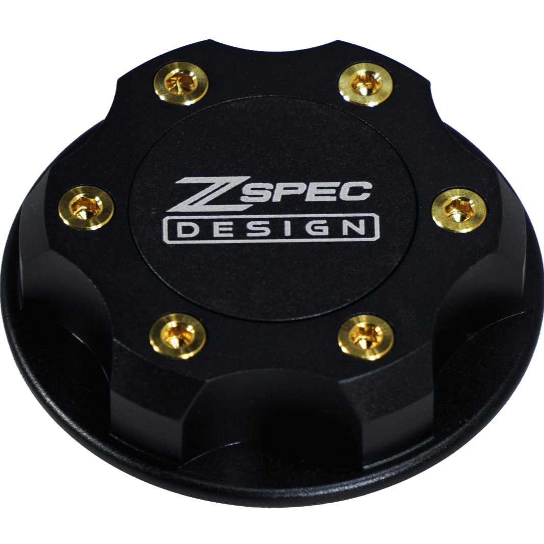 ZSPEC Billet Oil Filler Cap for Nissan/Infiniti/Datsun, Black Cap w/ Titanium Accent - ZSD-386244-ZSD-386251-ZSD-386268-ZSD-386275-ZSD-386282-  DRIVEN - 11