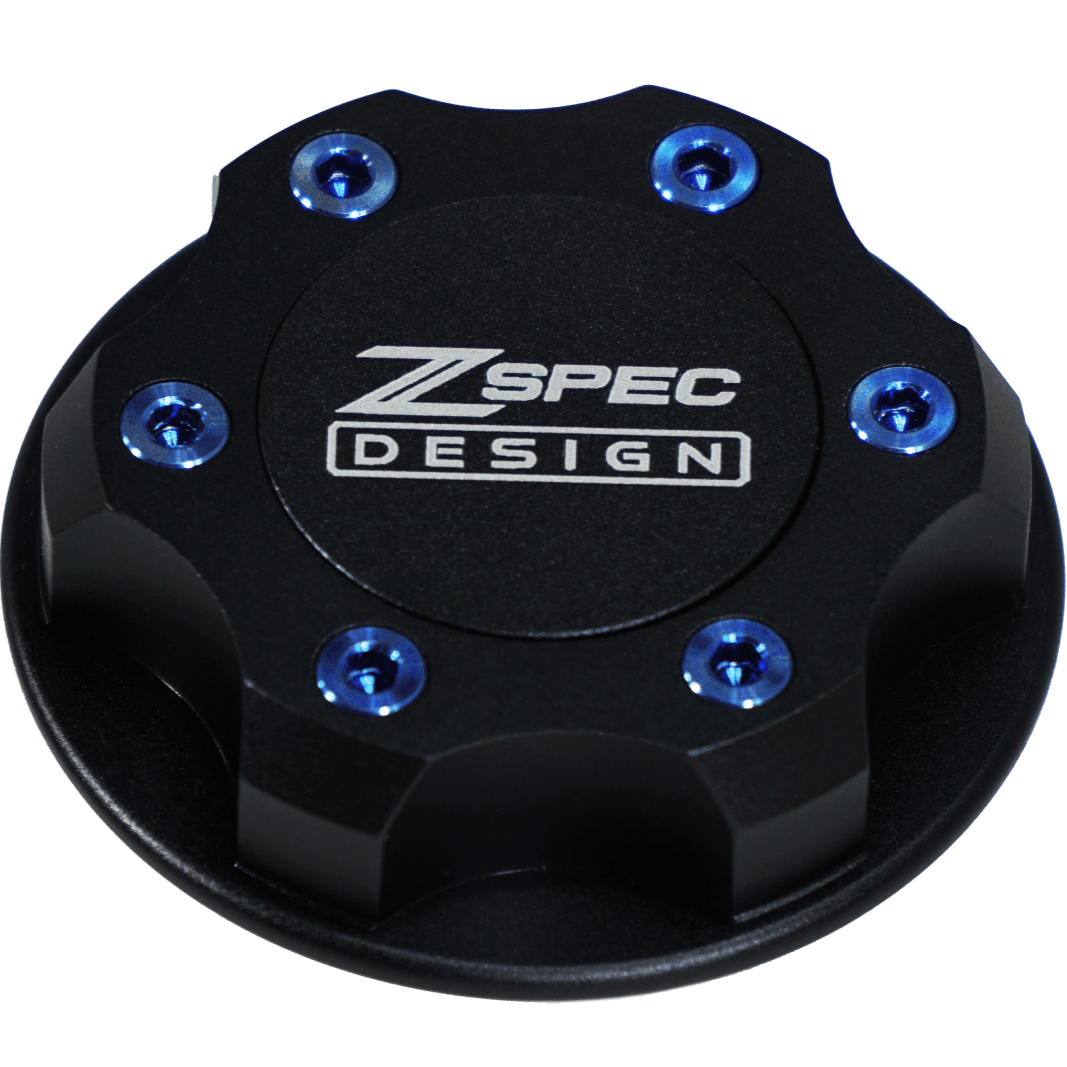 ZSPEC Billet Oil Filler Cap for Nissan/Infiniti/Datsun, Black Cap w/ Titanium Accent - ZSD-386244-ZSD-386251-ZSD-386268-ZSD-386275-ZSD-386282-  DRIVEN - 12