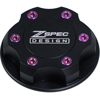 ZSPEC Billet Oil Filler Cap for Nissan/Infiniti/Datsun, Black Cap w/ Titanium Accent - ZSD-386244-ZSD-386251-ZSD-386268-ZSD-386275-ZSD-386282-  DRIVEN - 14