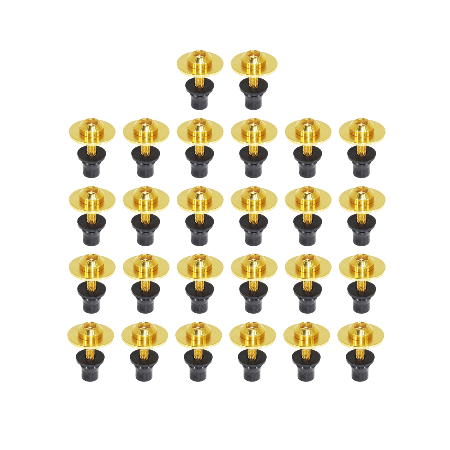 ZSPEC Plastic-Clips Replacement Kit for '09-20 Nissan 370z Z34, Grade-5 Titanium - ZSD-383489-ZSD-383496-ZSD-383502-ZSD-383519-ZSD-383526-  DRIVEN - 5