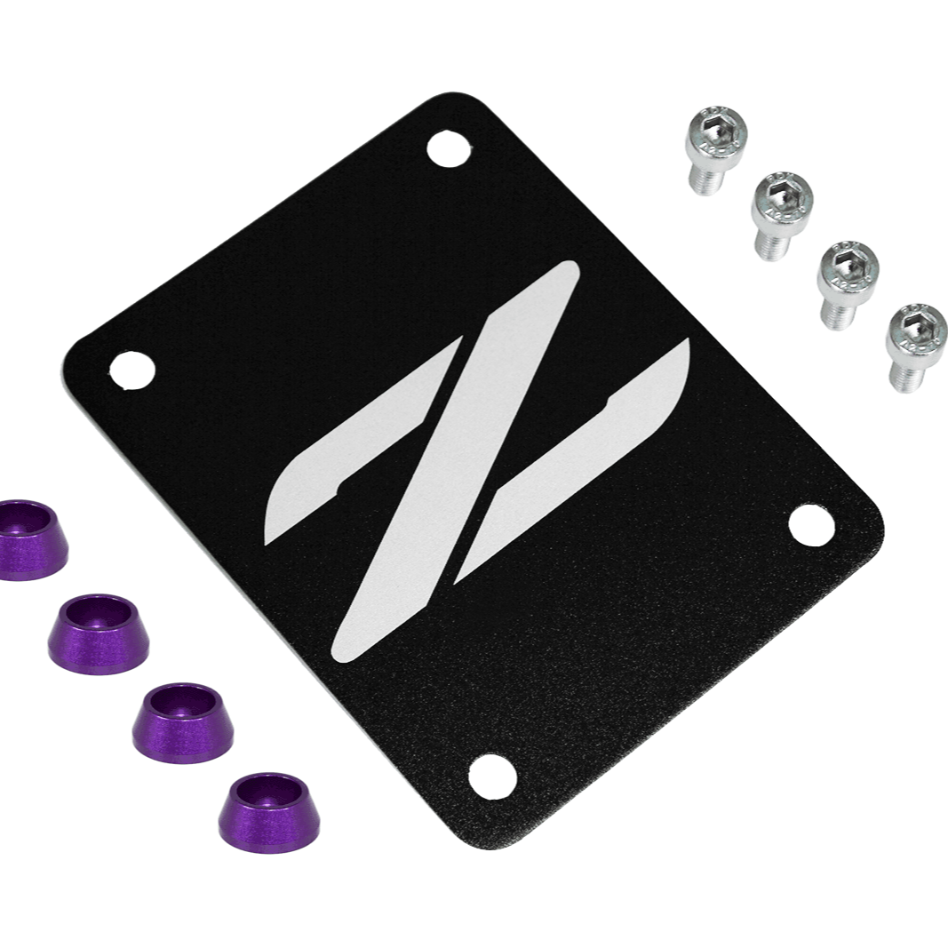 ZSPEC Black PTU Holes Cover Plate for Z32 300zx, Billet - ZSD-387739-ZSD-387746-ZSD-387753-ZSD-387760-ZSD-387777-  DRIVEN - 8