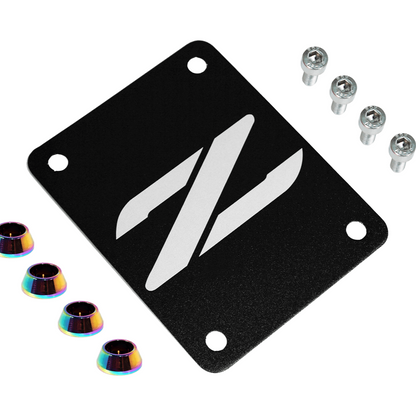 ZSPEC Black PTU Holes Cover Plate for Z32 300zx, Billet - ZSD-387739-ZSD-387746-ZSD-387753-ZSD-387760-ZSD-387777-  DRIVEN - 12