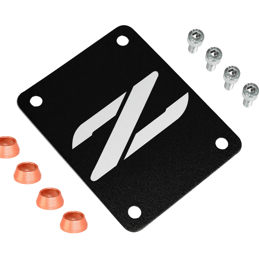 ZSPEC Black PTU Holes Cover Plate for Z32 300zx, Billet - ZSD-387739-ZSD-387746-ZSD-387753-ZSD-387760-ZSD-387777-  DRIVEN - 14