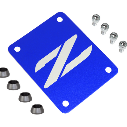 ZSPEC Blue PTU Holes Cover Plate for Z32 300zx, Billet - ZSD-388187-ZSD-388194-ZSD-388200-ZSD-388217-ZSD-388224-  DRIVEN - 10