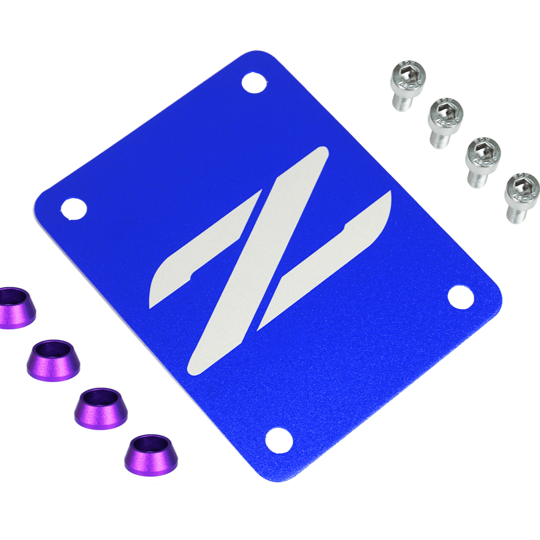 ZSPEC Blue PTU Holes Cover Plate for Z32 300zx, Billet - ZSD-388187-ZSD-388194-ZSD-388200-ZSD-388217-ZSD-388224-  DRIVEN - 11