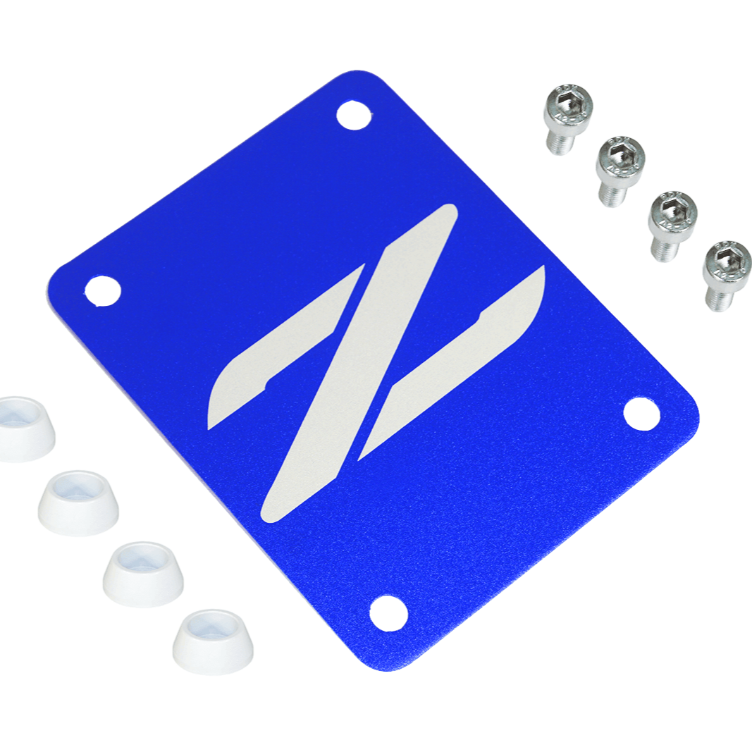 ZSPEC Blue PTU Holes Cover Plate for Z32 300zx, Billet - ZSD-388187-ZSD-388194-ZSD-388200-ZSD-388217-ZSD-388224-  DRIVEN - 17
