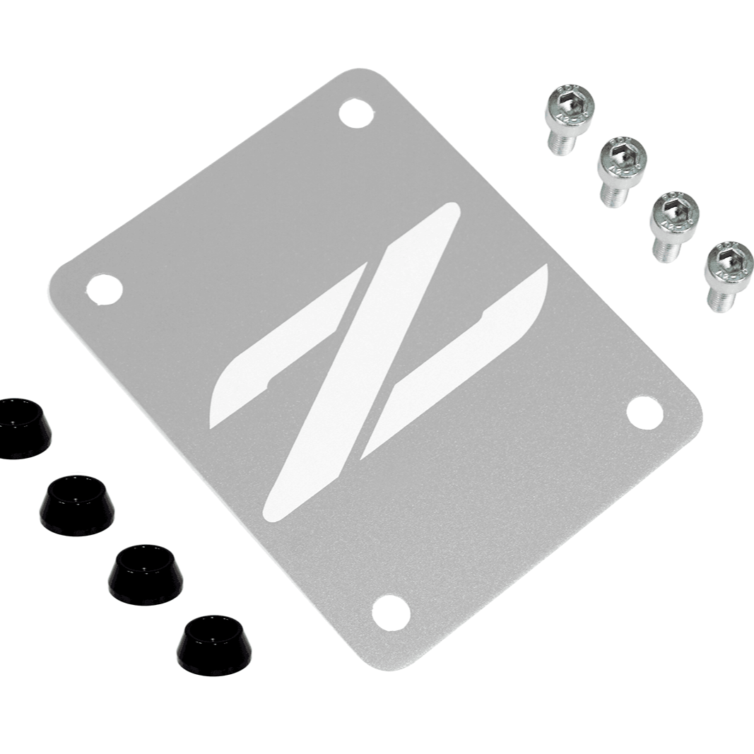 ZSPEC Silver PTU Holes Cover Plate for Z32 300zx, Billet - ZSD-387883-ZSD-387890-ZSD-387906-ZSD-387913-ZSD-387920-  DRIVEN - 13