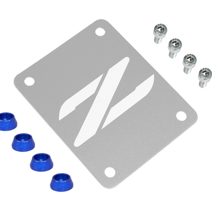 ZSPEC Silver PTU Holes Cover Plate for Z32 300zx, Billet - ZSD-387883-ZSD-387890-ZSD-387906-ZSD-387913-ZSD-387920-  DRIVEN - 19