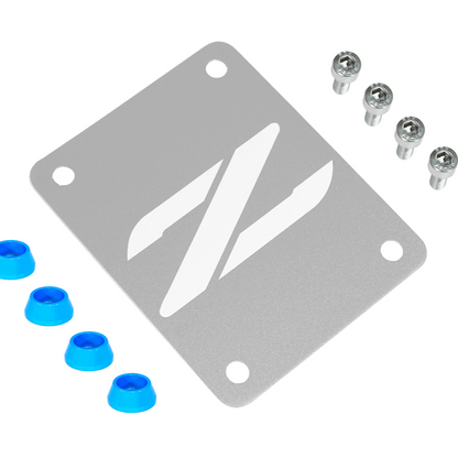 ZSPEC Silver PTU Holes Cover Plate for Z32 300zx, Billet - ZSD-387883-ZSD-387890-ZSD-387906-ZSD-387913-ZSD-387920-  DRIVEN - 17