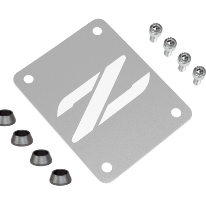 ZSPEC Silver PTU Holes Cover Plate for Z32 300zx, Billet - ZSD-387883-ZSD-387890-ZSD-387906-ZSD-387913-ZSD-387920-  DRIVEN - 18