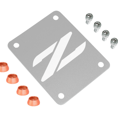 ZSPEC Silver PTU Holes Cover Plate for Z32 300zx, Billet - ZSD-387883-ZSD-387890-ZSD-387906-ZSD-387913-ZSD-387920-  DRIVEN - 16
