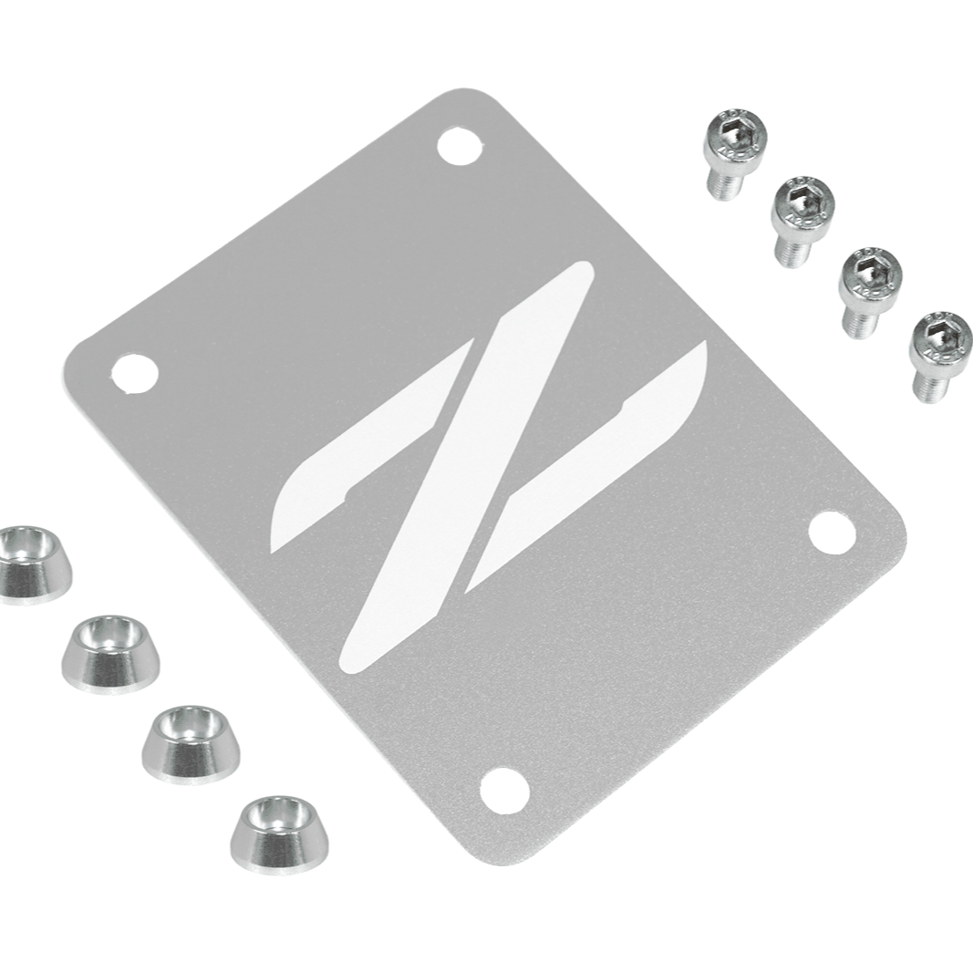 ZSPEC Silver PTU Holes Cover Plate for Z32 300zx, Billet - ZSD-387883-ZSD-387890-ZSD-387906-ZSD-387913-ZSD-387920-  DRIVEN - 10