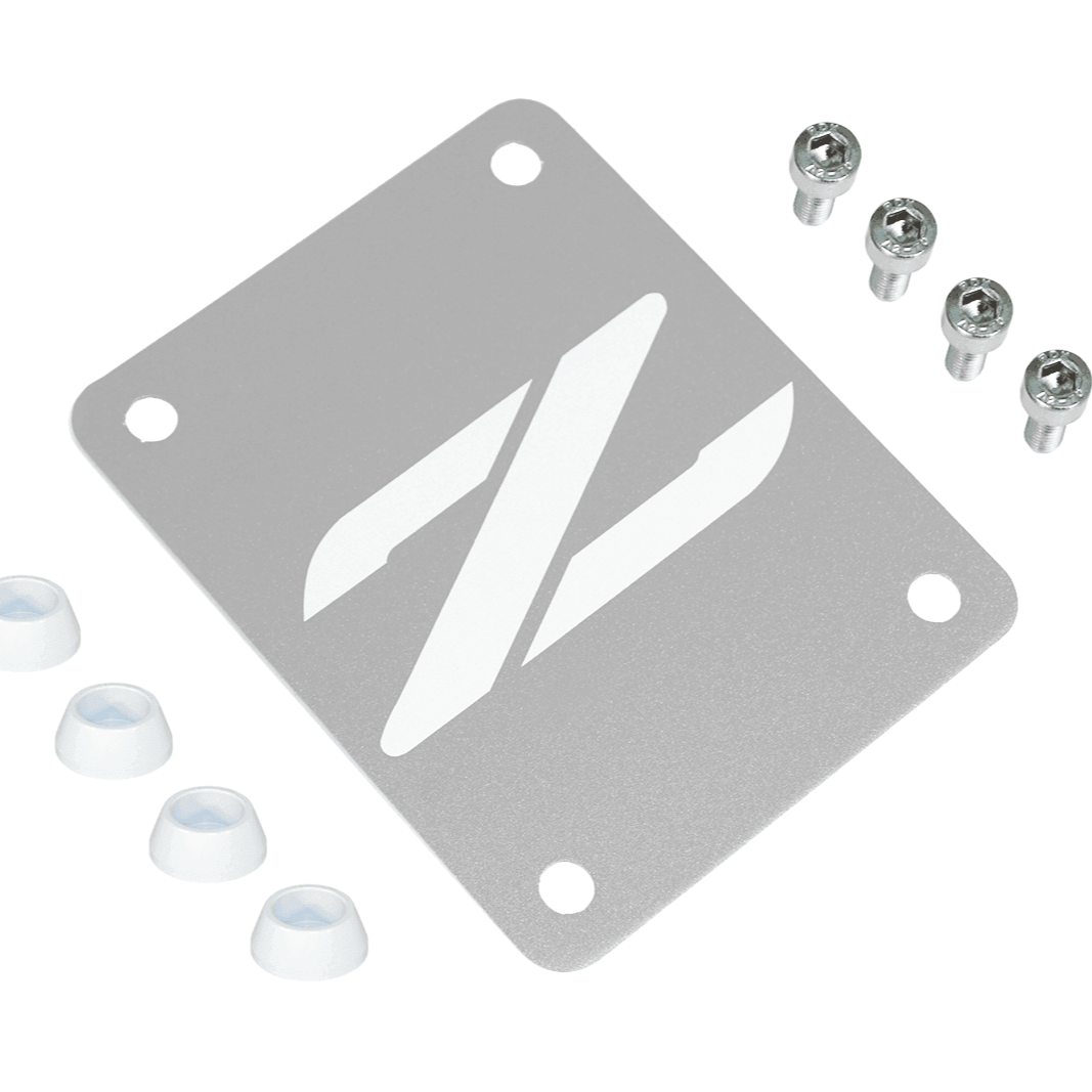 ZSPEC Silver PTU Holes Cover Plate for Z32 300zx, Billet - ZSD-387883-ZSD-387890-ZSD-387906-ZSD-387913-ZSD-387920-  DRIVEN - 15