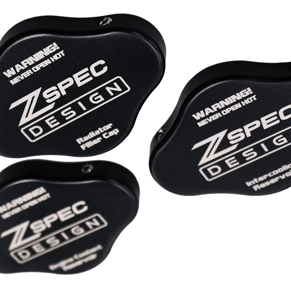 ZSPEC Fluid Reservoir Cap Covers Set for '23+ Nissan Z RZ34, Billet, 3 Caps - ZSD-389320-ZSD-389337-ZSD-389344-ZSD-389351-ZSD-389368-  DRIVEN - 5
