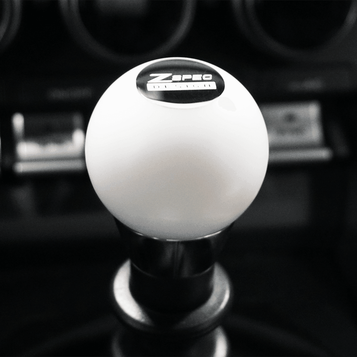 ZSPEC Shift Knob, M8-1.25, Delrin & Stainless, 5-Speed Shift Pattern Coin - ZSD-393563-ZSD-393570-ZSD-393587-ZSD-393594-  DRIVEN - 4