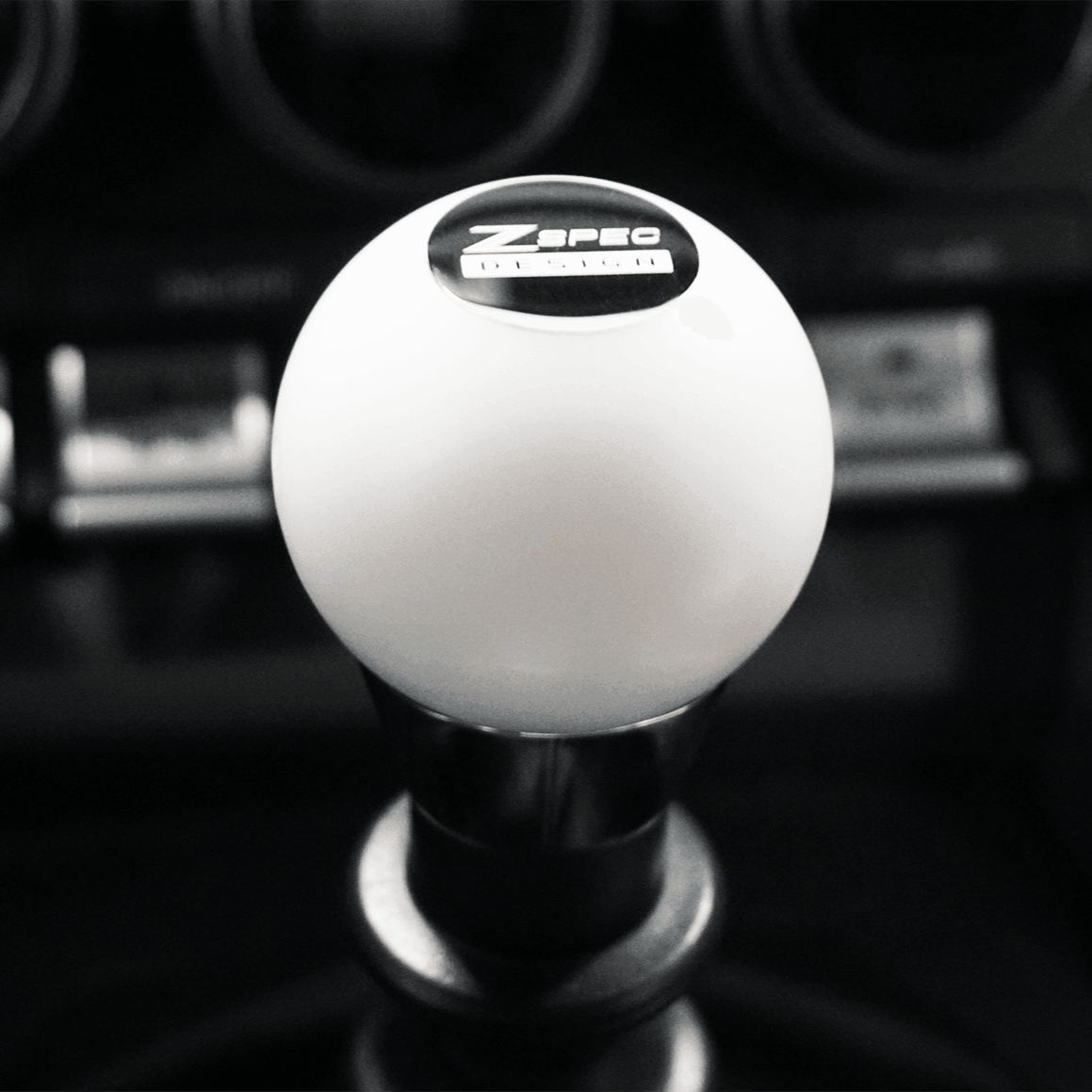ZSPEC Shift Knob, M8-1.25, Delrin & Stainless, 6-Speed Shift Pattern Coin - ZSD-393600-ZSD-393617-ZSD-393624-ZSD-393631-  DRIVEN - 3