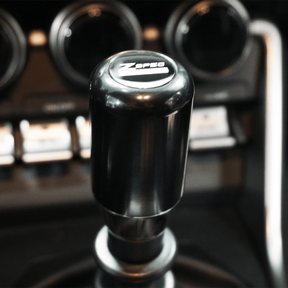 ZSPEC Shift Knob, M10-1.5, Delrin & Stainless, 5-Speed Shift Pattern Coin - ZSD-393488-ZSD-393495-ZSD-393501-ZSD-393518-  DRIVEN - 6
