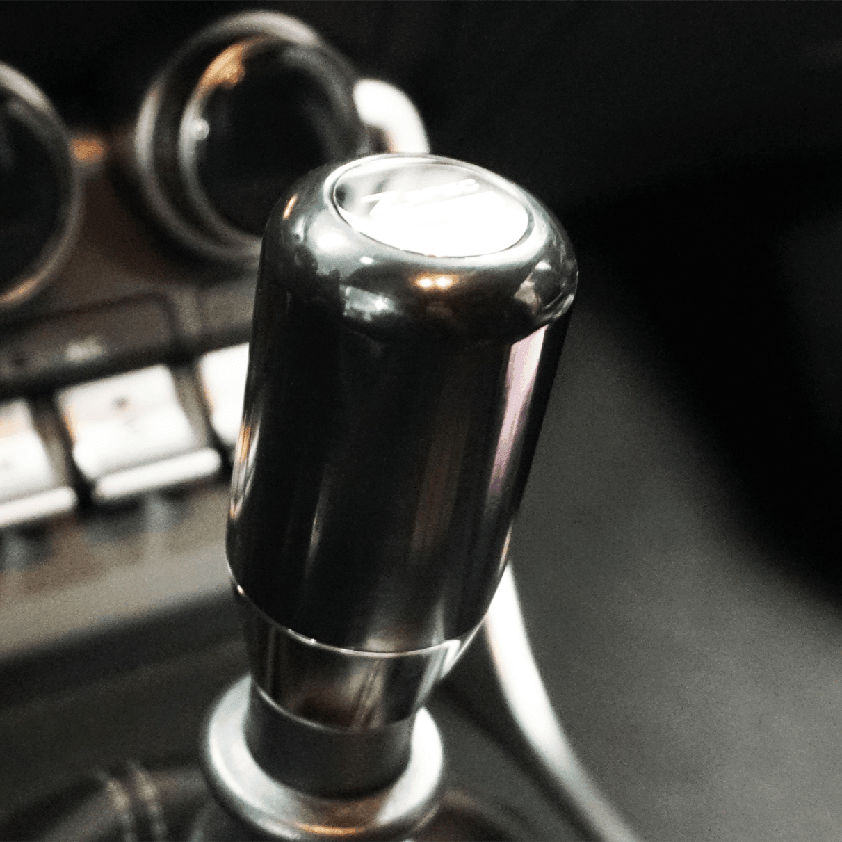 ZSPEC Shift Knob, M10-1.5, Delrin & Stainless, 6-Speed Shift Pattern Coin - ZSD-393525-ZSD-393532-ZSD-393549-ZSD-393556-  DRIVEN - 2