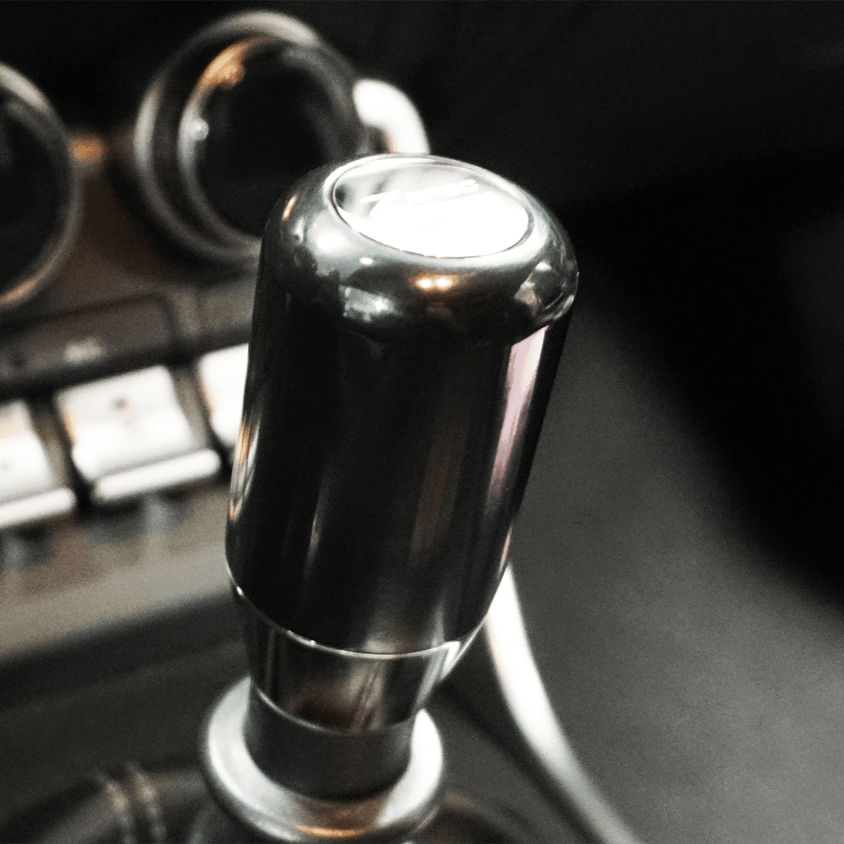 ZSPEC Shift Knob, M8-1.25, Delrin & Stainless, 4-Speed Shift Pattern Coin - ZSD-393686-ZSD-393693-ZSD-393709-ZSD-393716-  DRIVEN - 2