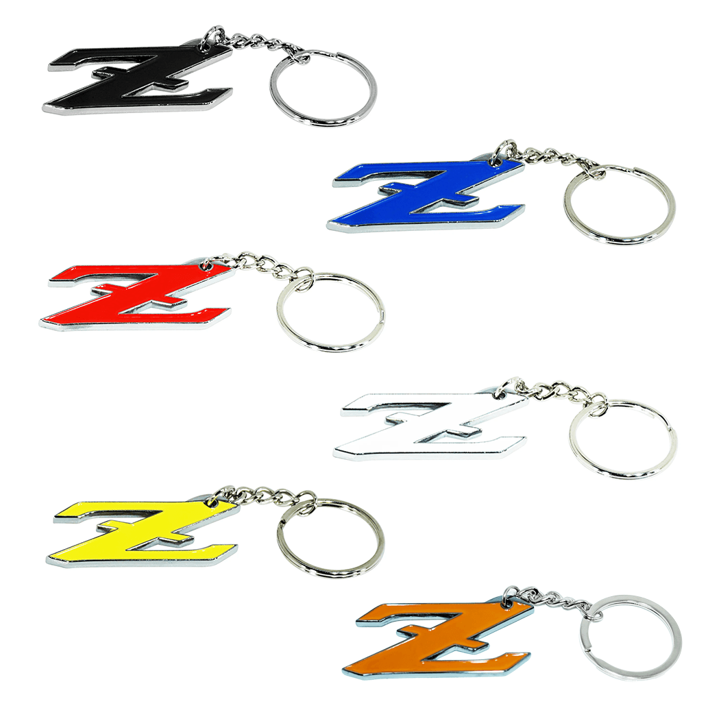 ZSPEC Chrome & Colored Keychain, Style: Nissan "Z" (RZ34) - ZSD-005633-ZSD-005640-ZSD-005657-ZSD-005664-ZSD-005671-  DRIVEN - 1