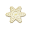 ZSPEC Laser-Engraved Wood Ornament, Datsun S30 240/260/280Z Snowflake, 3.75