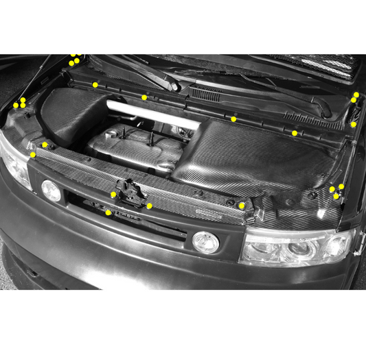 ZSPEC Stage-3 Dress Up Bolts® Fastener Kit for '03-15 Scion xB, Stainless & Billet