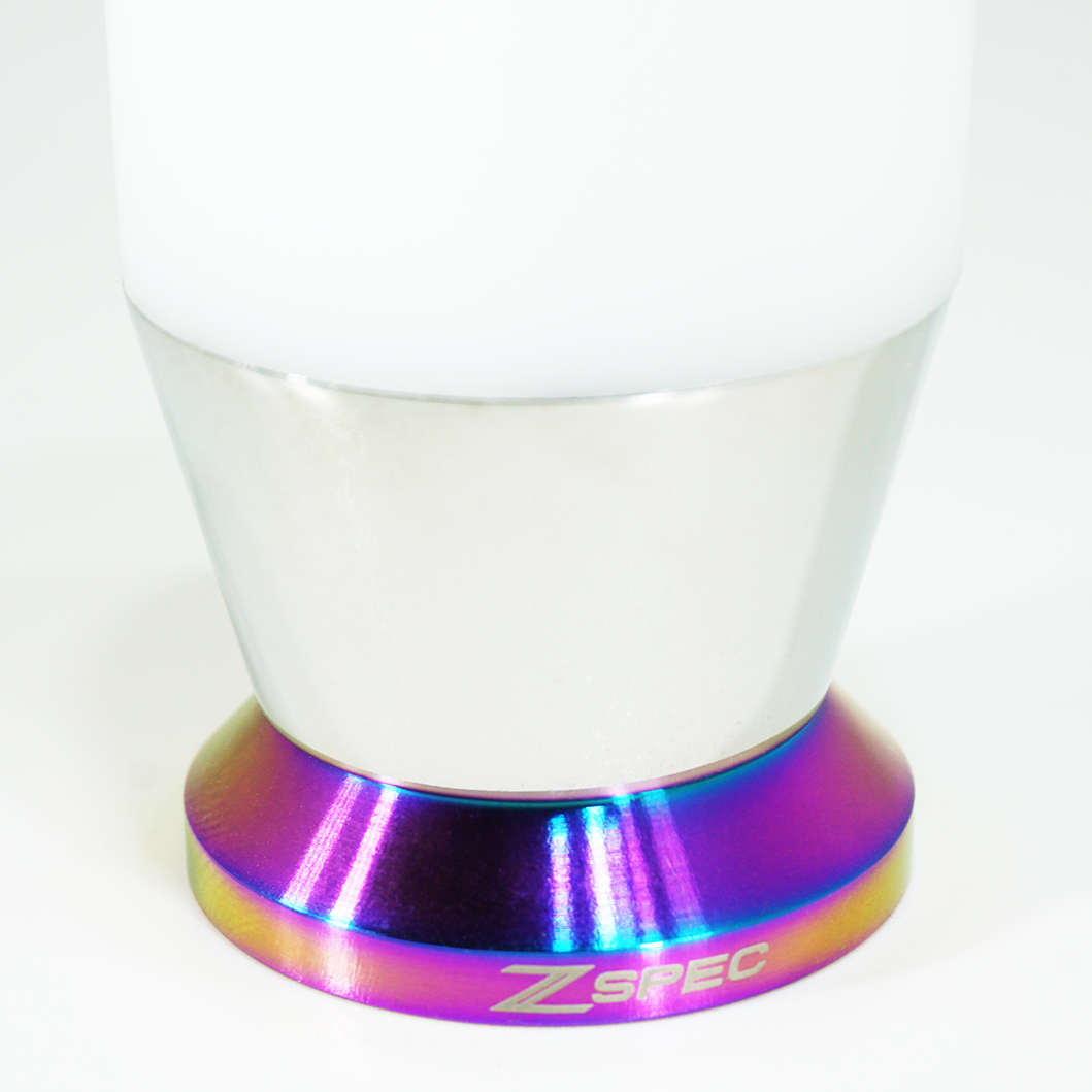 ZSPEC Shift Boot Knob Finisher, Burned Grade-5 Titanium, 9mm Tall, 300zx/350z/370z/Z/G/Q - ZSD-582127-  DRIVEN - 2