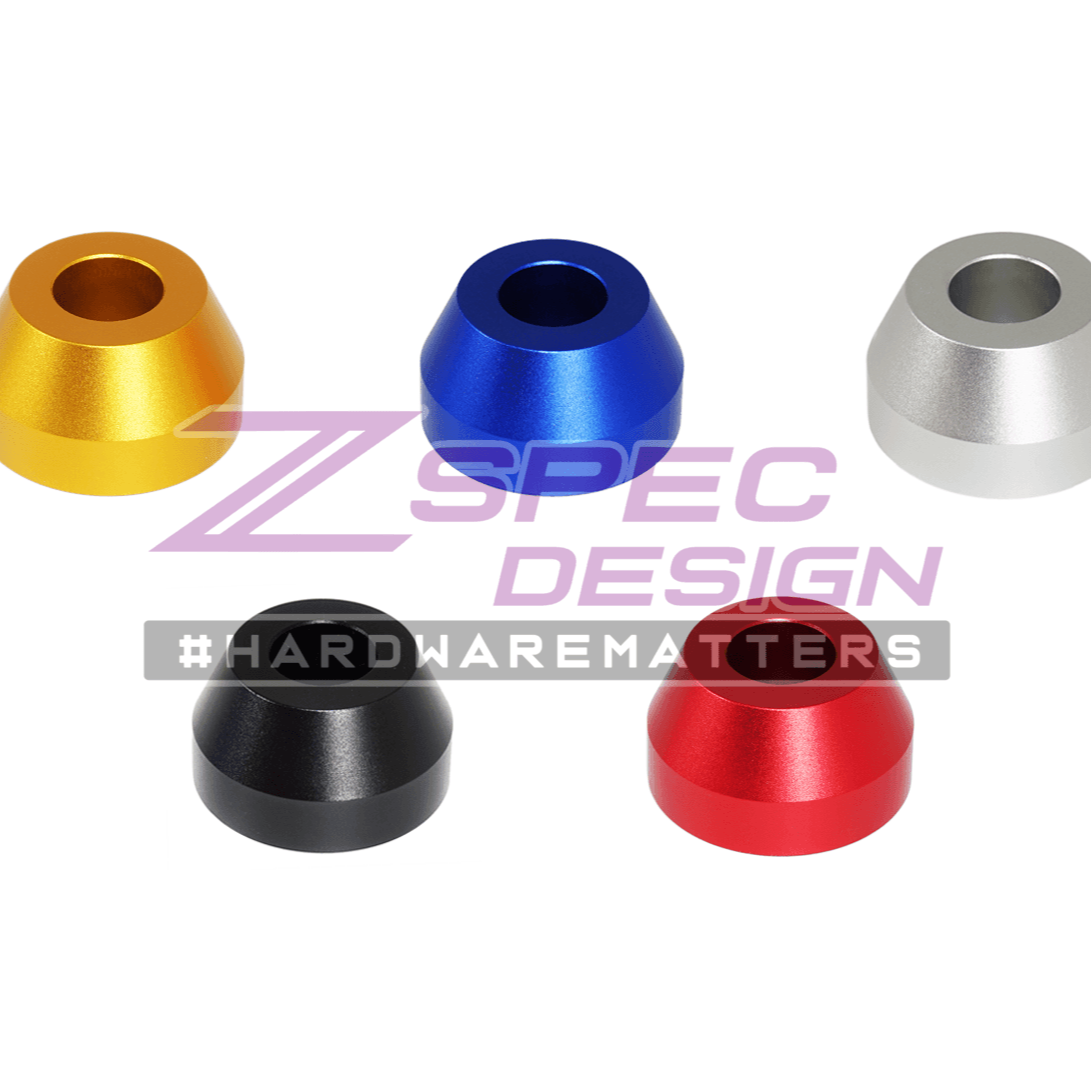 ZSPEC Shift Boot Knob Finisher, Billet 6061 Aluminum, 20mm Tall, 300zx/350z/370z/Z/G/Q - ZSD-385247-ZSD-385254-ZSD-385261-ZSD-385278-ZSD-385285-  DRIVEN - 3