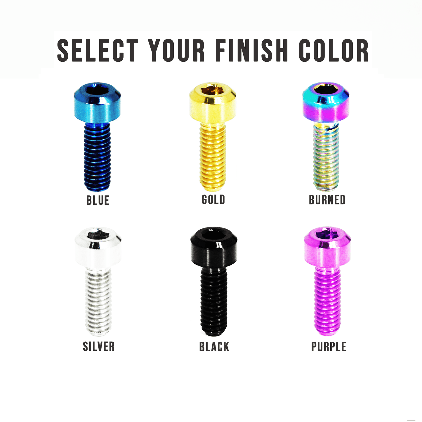 ZSPEC M8-1.25x16mm Titanium Socket-Cap Bolt - Grade 5 Dress Up Hardware - ZSD-377761-ZSD-377778-ZSD-377785-ZSD-377792-ZSD-377808-  DRIVEN - 1