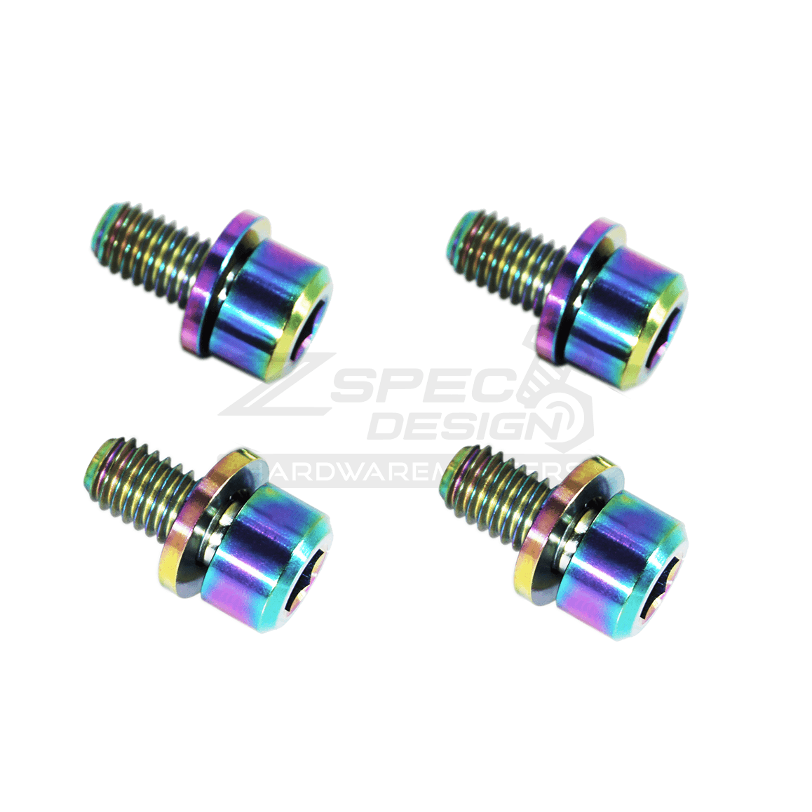 ZSPEC Throttle Cable Cover Fasteners for '90-96 Nissan 300zx Z32, Titanium - ZSD-390531-ZSD-390548-ZSD-390555-ZSD-390562-ZSD-390579-  DRIVEN - 3