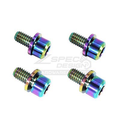 ZSPEC Throttle Cable Cover Fasteners for '90-96 Nissan 300zx Z32, Titanium - ZSD-390531-ZSD-390548-ZSD-390555-ZSD-390562-ZSD-390579-  DRIVEN - 3