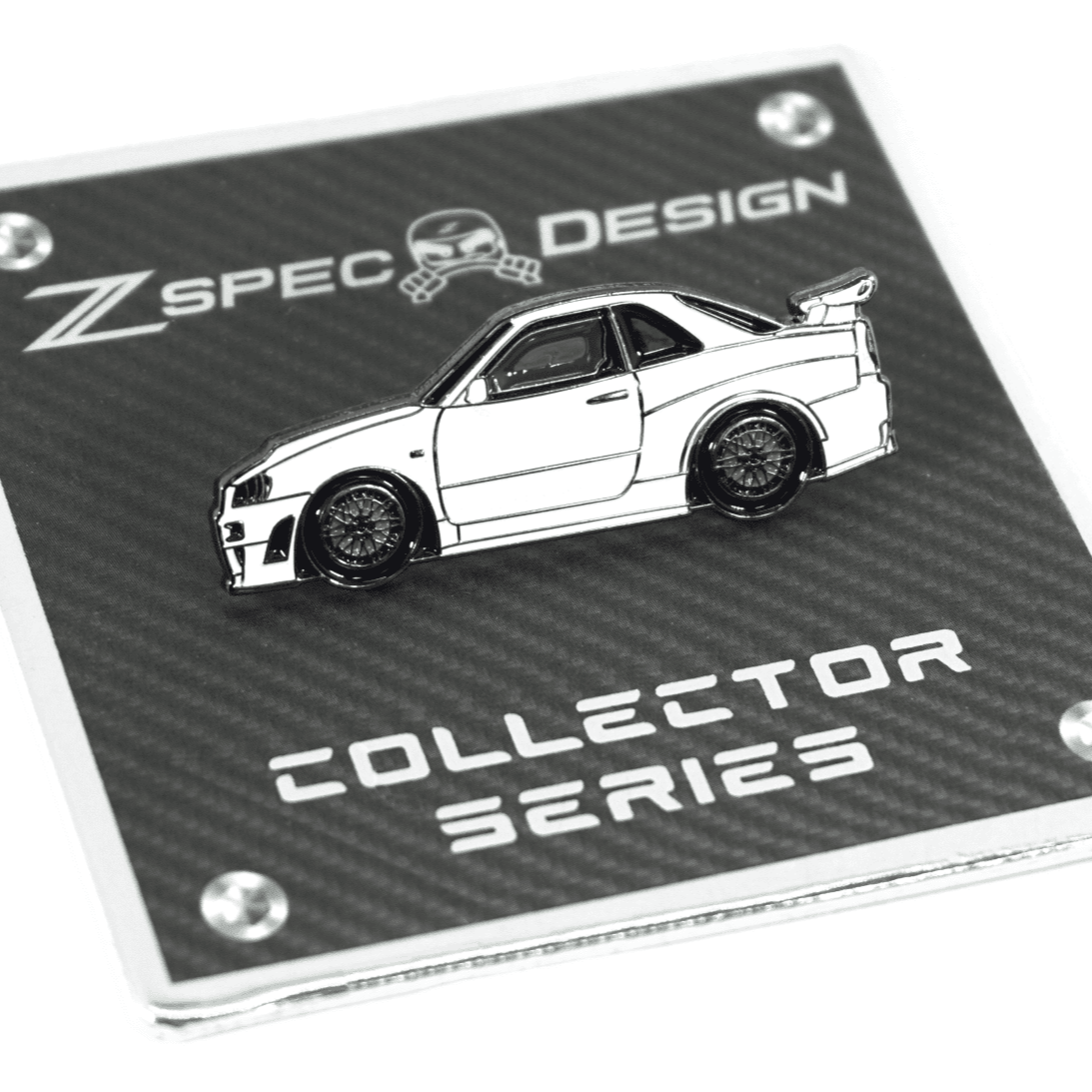 ZSPEC Nissan Skyline GT-R R34 Tribute Lapel / Hat Pin - ZSD-002137-ZSD-002144-ZSD-002151-ZSD-002168-  DRIVEN - 2