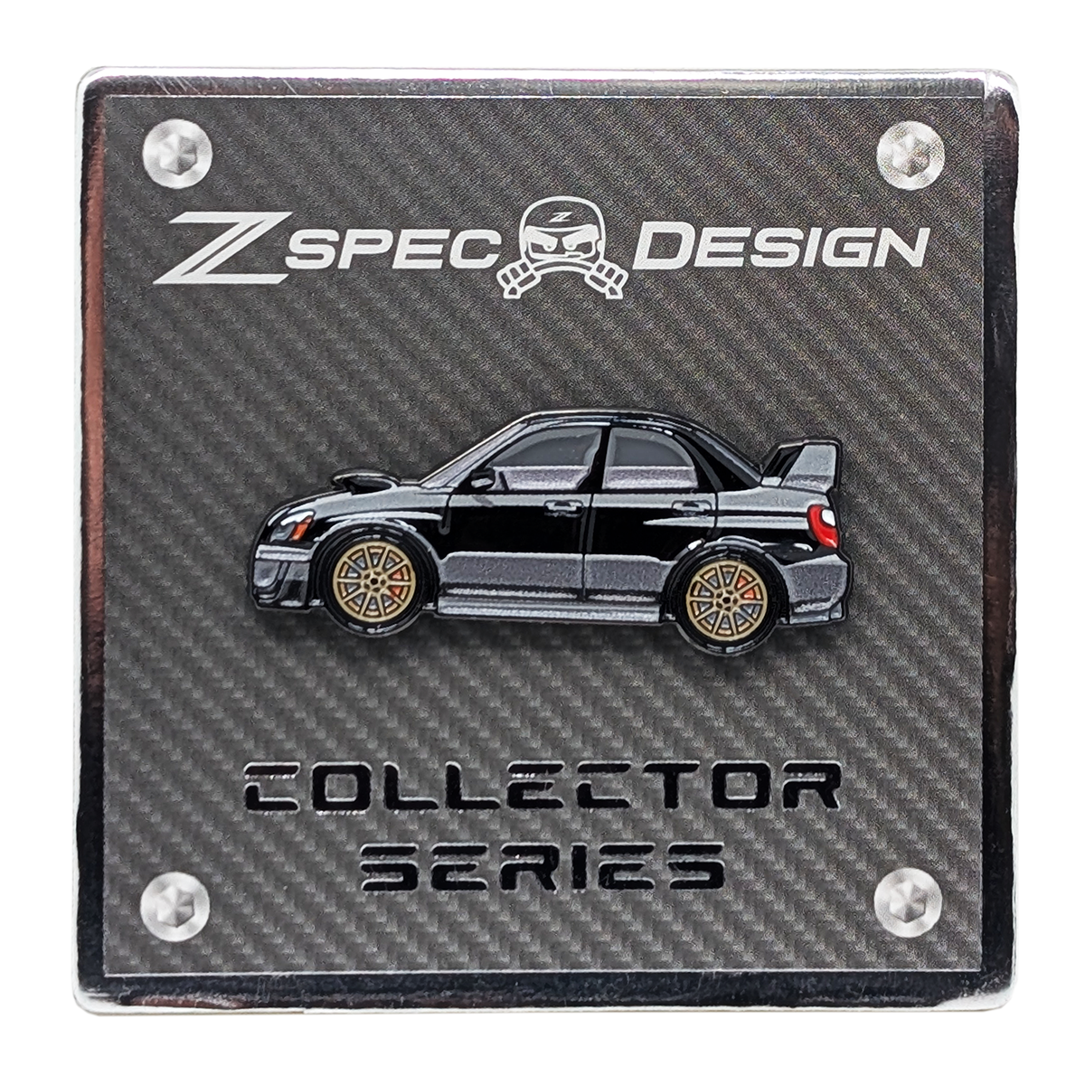 ZSPEC Subie WRX STi Tribute Lapel / Hat Pin - ZSD-002113-sku-51921266081924-sku-51921266114692-sku-51921266147460-sku-51921266180228-  DRIVEN - 7