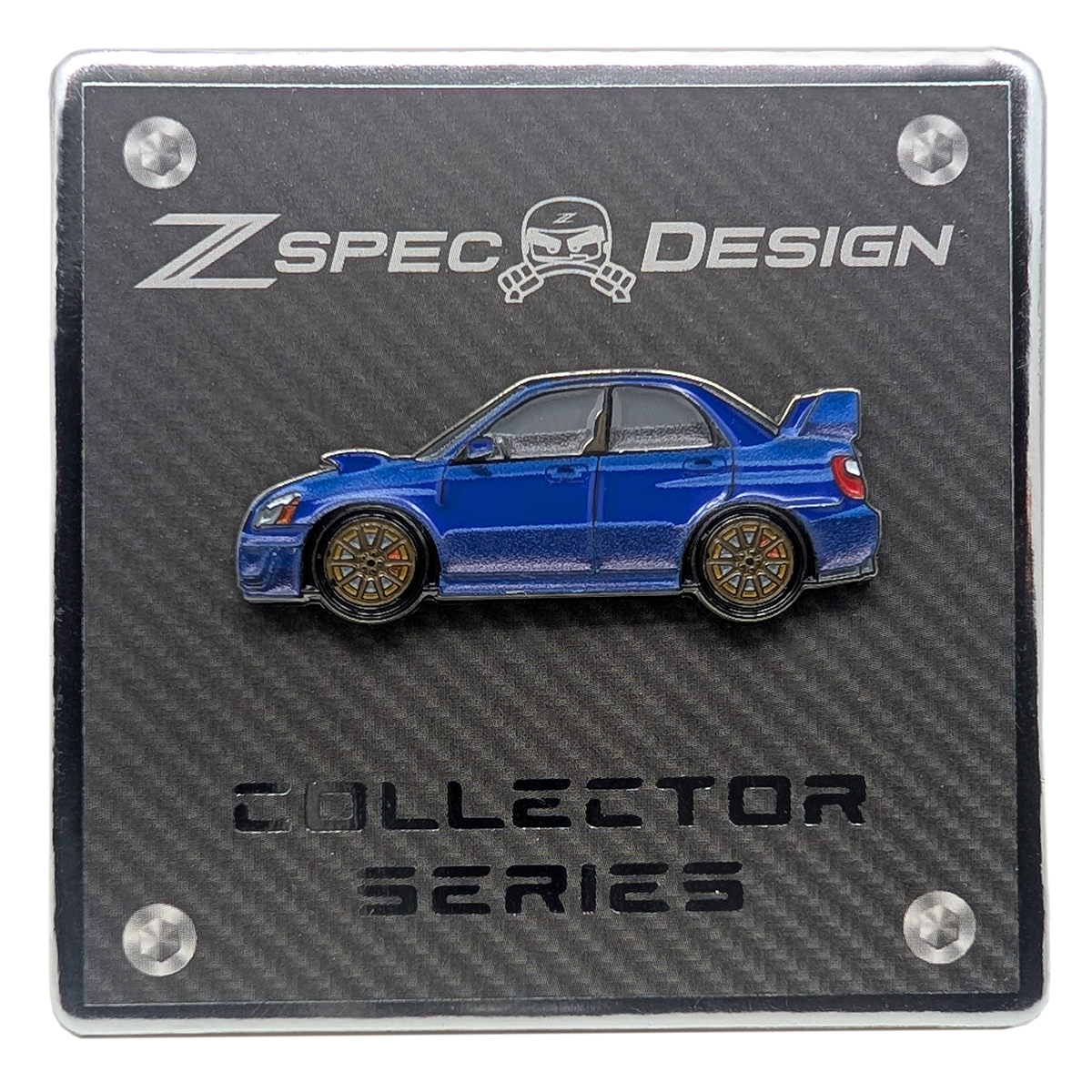 ZSPEC Subie WRX STi Tribute Lapel / Hat Pin - ZSD-002113-sku-51921266081924-sku-51921266114692-sku-51921266147460-sku-51921266180228-  DRIVEN - 3