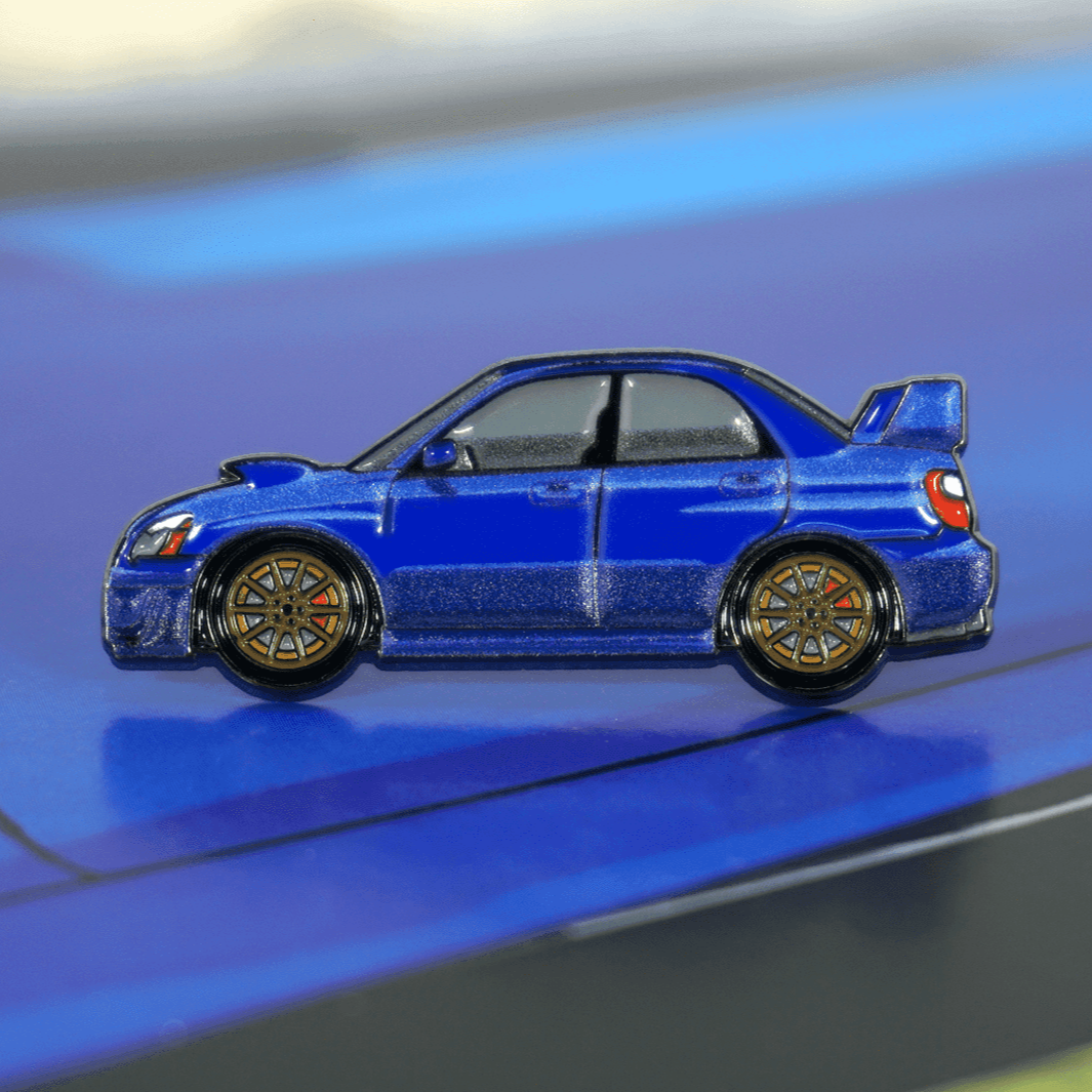ZSPEC Subie WRX STi Tribute Lapel / Hat Pin - ZSD-002113-  DRIVEN - 1