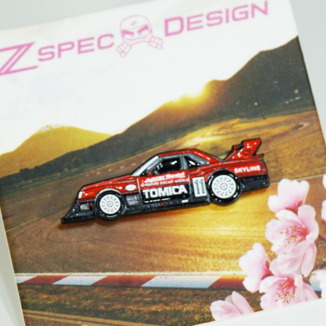 Nissan Skyline RS Silhouette Formula Race Car Collector Lapel/Hat Pin - ZSD-383694-  DRIVEN - 2
