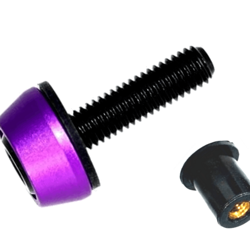 ZSPEC Body Kit Fastener, M5x20mm Titanium & Billet w/WELL NUT, Per Each - ZSD-377044-ZSD-377051-ZSD-377068-ZSD-377075-ZSD-377082-  DRIVEN - 3
