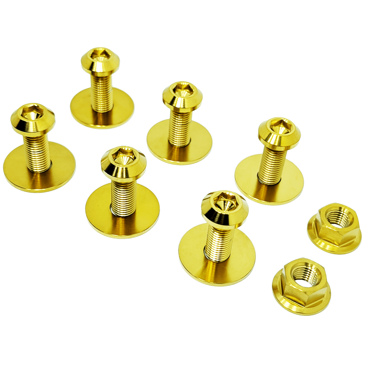 ZSPEC Strut Brace Fastener Kit for Late '03-09 Nissan 350z, M10-1.25 Titanium - ZSD-005435-ZSD-005442-ZSD-005459-ZSD-005466-ZSD-005473-  DRIVEN - 3