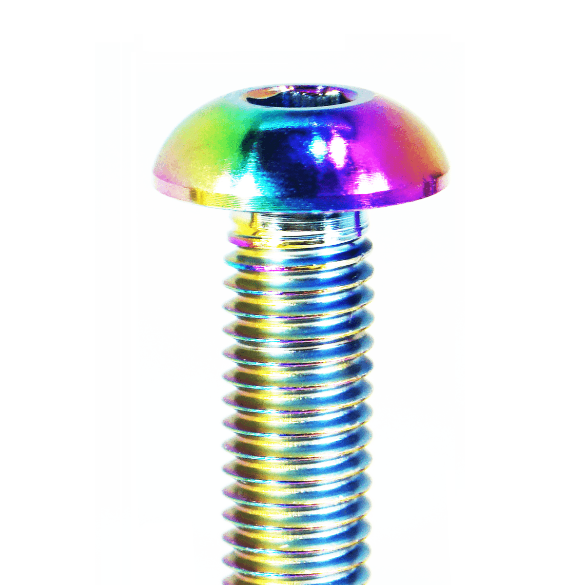 ZSPEC Button-Head Bolt/Fastener, M5-0.8x20mm, Titanium Grade-5, Per Each - ZSD-376795-ZSD-376801-ZSD-376818-ZSD-376825-ZSD-376832-  DRIVEN - 4