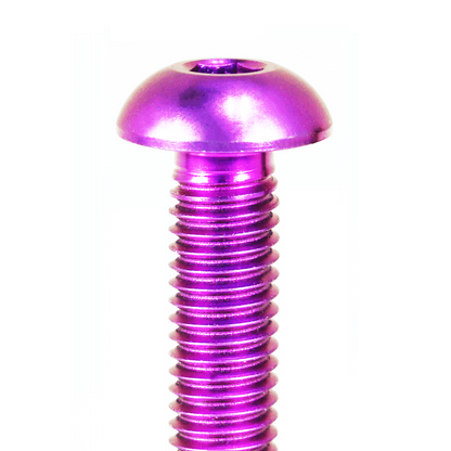 ZSPEC Button-Head Bolt/Fastener, M5-0.8x25mm, Titanium Grade-5, Per Each - ZSD-376733-ZSD-376740-ZSD-376757-ZSD-376764-ZSD-376771-  DRIVEN - 6