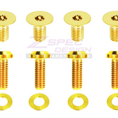 ZSPEC Dress Up Bolts® Door Strikers & Latches Fasteners for Audi S5 B8 EA837 3.0L, Titanium - ZSD-200632-ZSD-200649-ZSD-200656-ZSD-200663-ZSD-200670-  DRIVEN - 4