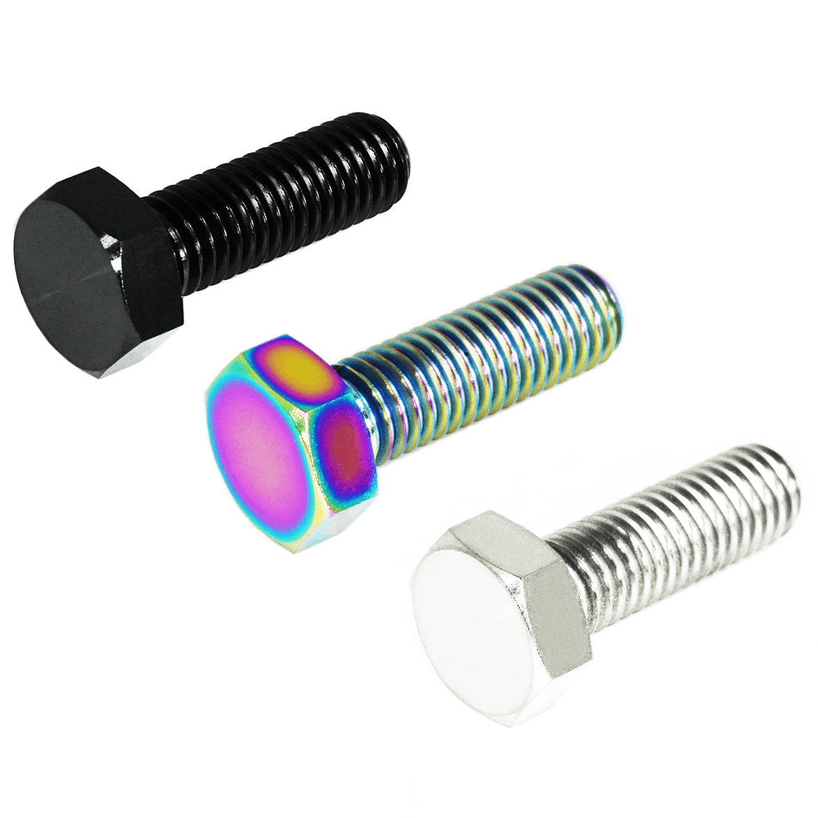 ZSPEC M8-1.25x25mm Hex-Bolt/Fastener, Titanium Grade-5, Per Each - ZSD-562884-ZSD-562891-ZSD-562907-  DRIVEN - 1